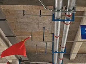 海港管廊支架的安装方法